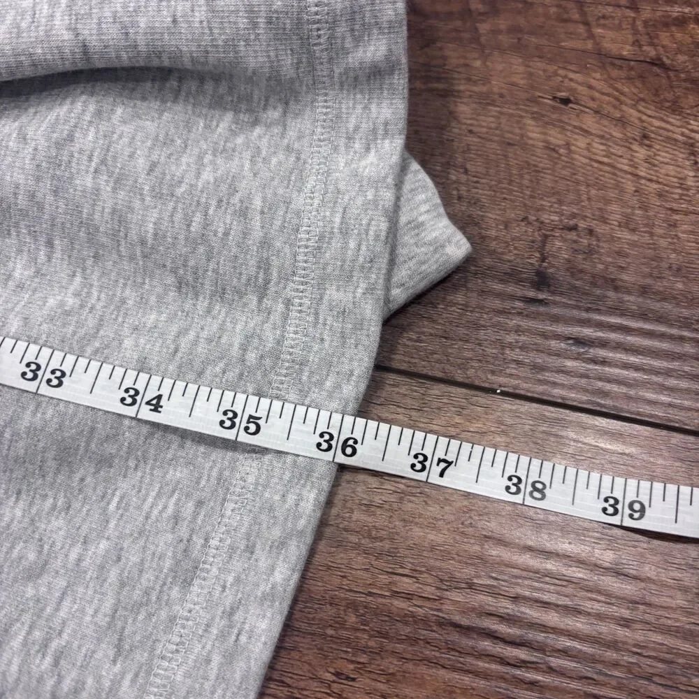 UGG Australia Gray Soft Plush Belted Lounge Sleepwear Bathrobe Women's Large